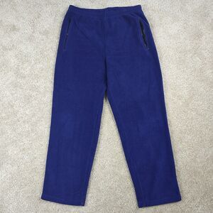 Palmetto Alpine Tek Fleece Sweatpant Men's L Blue Outdoor Sports Pants Vintage
